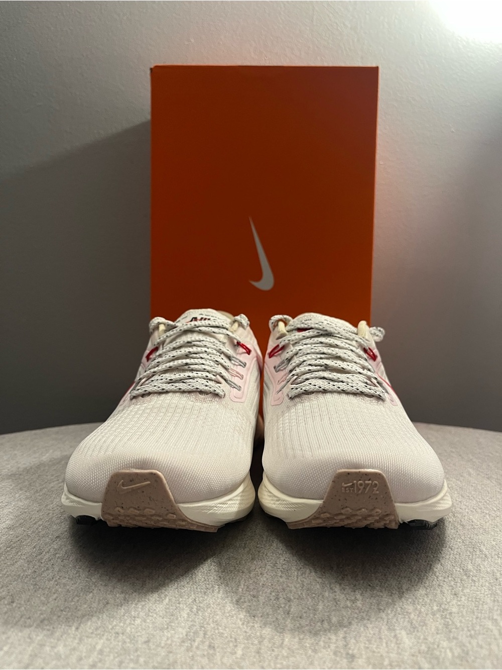 Nike Air Zoom Pegasus 39 Sail University Red Women's Shoe Size 7.5 FD4344-161 - Picture 3 of 11